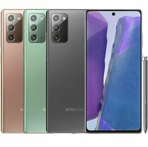 A+++ Unlocked Samsung Galaxy Note 20 5G N981U 128GB Gray Green Bronze Open Box