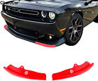 Front Bumper Lip Splitter Protector Cover for 2015+ Dodge Challenger Accessories (For: 2015 Challenger)
