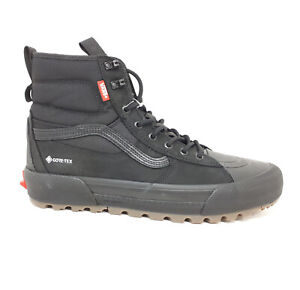 NEW Vans Sk8-Hi Gore-Tex MTE-3 Waterproof Winter Boot Shoe All Black Mens Size