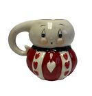 Johanna Parker Valentines Day Ceramic Ghost Heart Face Mug