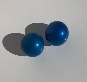 Logitech M570 Wireless Trackball Replacement Balls Blue Lot of 2