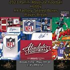 Dontayvion Wicks - 2023 Panini Absolute Football Hobby 4X Box Player BREAK #8