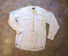 Wrangler MEN'S Old West Frontier Style Shirt Size Large