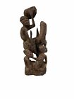 Hand Carved African Statue | Wood | Rare | Figurine | Makonde Tree Of Life