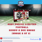 NEW ENGLAND PATRIOTS 2023 Panini Limited Football Hobby 2 Box Break 2/2