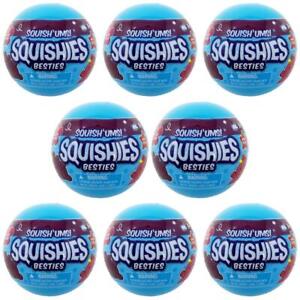 Squish 'Ums Squishies Besties : Series 5 FIVE - Lot of 8 Sealed Blind Globes