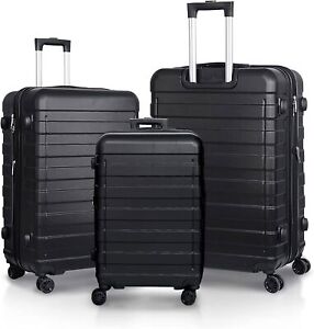 Expandable Luggage Set 3 PCS  Lightweight Hardshell Suitcase with Lock 21