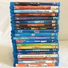 All Cartoon Walt Disney Pixar (20) Blu-ray Movie Lot, Animated Kids Childrens