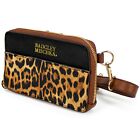 BADGLEY MISCHKA Leopard Vegan Leather Pouch Belt Bag Fanny Pack