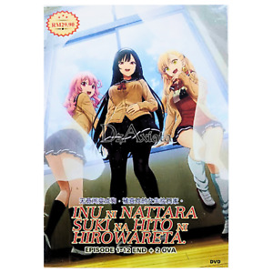 Anime DVD Inu Ni Nattara Suki Na Hito Ni Hirowareta (Uncut) Vol.1-12 End & 2 Ova