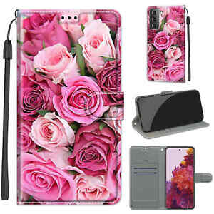Rose Wallet Phone Case For Samsung iPhone Huawei Xiaomi ZTE Sony OPPO Huawei