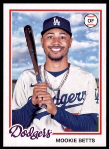 2022 Archives Base #166 Mookie Betts - Los Angeles Dodgers