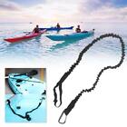 Kayak Canoe Paddle Rod Leash Safety Rope Carabiner Rowing Accessories Boat 2022