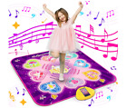 New ListingDance Mat Toys for 3 4 5 6 7 8+ Girls, Game Toy Gift for Kids Girls with 7 Game