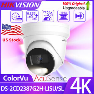 Hikvision Original 8MP ColorVu DS-2CD2387G2H-LISU/SL Smart Hybrid Light Camera