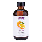 Orange Oil (100% Pure), 4 oz - NOW Foods Essential Oils