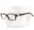 Prada VPR 07N ACF-1O1 Eyeglasses Glasses Black & Clear Print 53-17-140