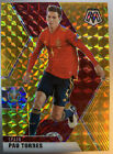 2020-21 Mosaic UEFA Euro Pau Torres GOLD Fluorescent 4 /10 Jersey Match Spain163