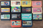 Nintendo Famicom bulk 14 Games  Not tested