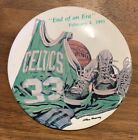 Vintage Larry Bird Retirement Boston Celtics NBA Basketball Original Pin Button