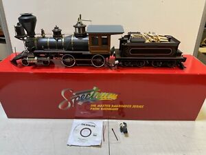 Bachmann Spectrum G Scale 4-4-0 American Steam Engine Lake & Russia Iron 81391