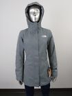 NWT Womens The North Face City Breeze Rain Parka Waterproof Hooded Jacket - Grey
