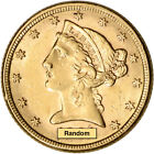 US Gold $5 Liberty Head Half Eagle - AU - Random Date