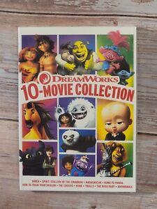 DreamWorks 10-Movie Collection (DVD) Shrek, Spirit, Madagascar, Trolls *NEW*