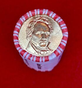 Unopened 2010-P James Buchanan Presidential Dollar 25 Coin Mint Roll