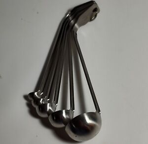 Vollrath Stainless Steel Measuring Spoons 1/8 tsp - 1 Tbs