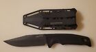 SOG Recondo FX Black Fixed Blade Knife With Scabbard