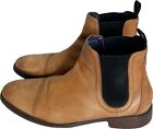 Cole Haan Mens Wagner Grand Waterproof Chelsea Brown Boots Size 12