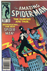 The Amazing Spider-man #252 1985 1st Black suit Newsstand!