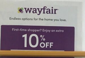 Wayfair 10% Off Coupon First Time Shopper Expire 5/14/24 5/21/24 6/14/24 6/18/24