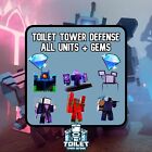 Toilet Tower Defense | UNITS & GEMS +💎 500 FREE GEMS💎| CHEAP & QUICK | TTD