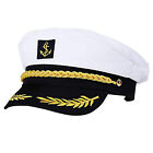 Captain's Hat Yachting Admiral Sailor Sailing Skipper Fishing Cap