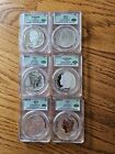 2023 CAC Mogan and Peace 6 Coin Advanced Delivery  Silver Dollar Set