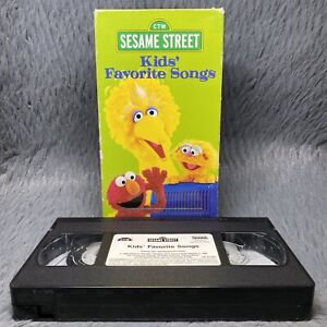 Sesame Street: Kids’ Favorite Songs VHS 1999 Elmo’s Top Ten Countdown Sony Film