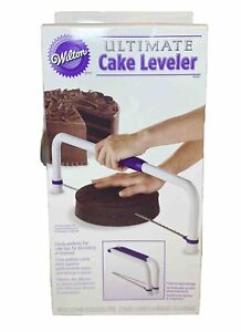 New ListingWilton Ultimate Cake Leveler Baking Kitchen Tool Purple Handle Open Box