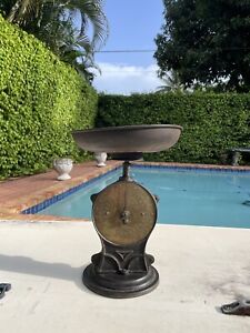 Victorian Salters Family 28lb Scales #50 Silvester’s Pat - Iron w/ Brass Dial