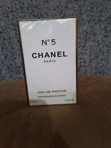 Chanel No 5 Paris Eau De Parfum Spray 3.4 oz New Sealed In Box