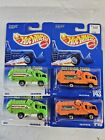 Hot Wheels Recycling Truck 1991 Lot Of 4 With 2 Variants Collector No. 143