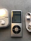 ipod nano 4th generation 8gb Silver New Battery - exceptional condition