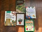 Lot Of 5 Hardback Gardening & Herb Books