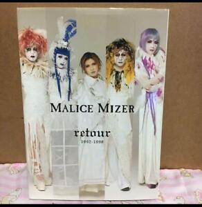Malice Mizer Retour 1992-1998 Gackt Japan Photo Book Visual Kei Japanese