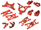 Red CNC Machined Suspension Upgrade Kit Designed for Losi 1/10 2WD 22S Drag Car