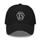 Lucky Number 13 Coffin Goth Halloween # Thirteen Embroidered Baseball Cap Hat