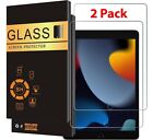 {2-Pack} HD Clear Tempered Glass Screen Protector For iPad 10.2 7th 8th 9th Gen