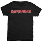 Iron Maiden Logo T-Shirt Black New