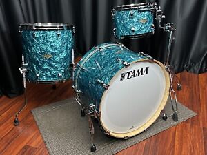 Tama drums sets Starclassic WB Turquoise Pearl Walnut / Birch 3p kit